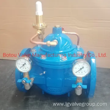 Pressure Reducing Valve, 4 in, Flanged